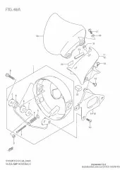 Cover, headlamp sv65 (51815-16G00-YEC)