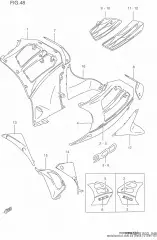 Cover under cowl (94681-21E01-1UH)