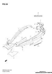 Cover,frame center a (47311-05H00-YKV)