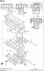 Crankcase gsx-r600/k (11301-39841-000)