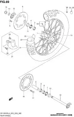 Disc rm125/t-w dr-z4 (69211-43D00-000)