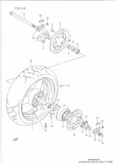 Drum,rear sprocket (64611-17E00-000)
