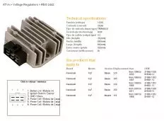 Реле-регулятор DZE ELEKTRYKA 2442-01