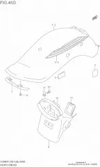 Extension rr fender (63311-48E00-000)