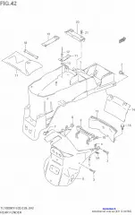Fender,rear,rear (63112-02FA0-000)