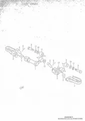 Footrest lh (43560-29300-000)