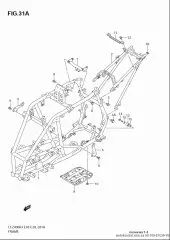 Frame comp lt-z400/k (41100-07G30-YHL)