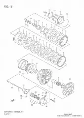 Gear gsf1200 gsx1200 (21200-31861-000)