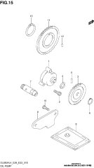 Gear oil pump sv650/ (16331-19F00-000)