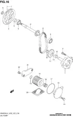 Gear,oil pump an400/ (16321-05H00-000)