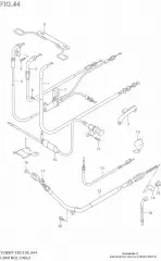 Guide clutch cable (58620-48E10-000)