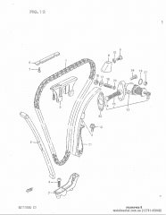 Guide,cam chain no.2 (12791-45040-000)