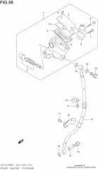 Hose, brake gs500/k3 (59480-01DA0-000)