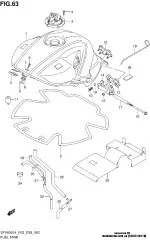 Hose,water drain sfv (44423-44H10-000)