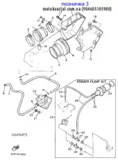 Хомут :: CLAMP HOSE 304144550000 (90460-51059-00)