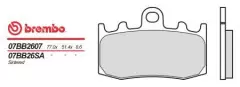 Колодки гальмівні дискові BREMBO 07BB2607