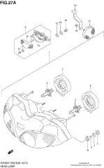 Lamp, front pos. sv6 (36110-20F00-000)