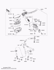 Важіль-COMP,переднього гальма ZR1000B (132360139)