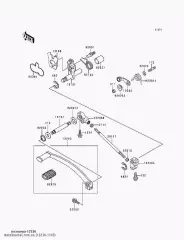 Важіль-COMP,шестерня POSIT ZX900-A1 (132361103)