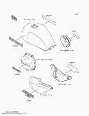 MARK,GENERATOR COVER, ZR750-C1 (560501579)