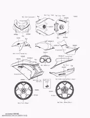 MARK,SIDE COWL.,30TH ZX1400FFF (560541616)