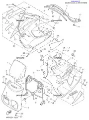 Накладка Резиновая :: PAD, BATTERY (3Y6-21747-00-00)