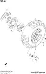 Nut, hub (09141-18010-000)