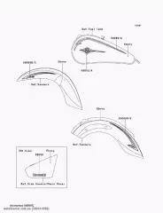 PATTERN,FR FENDER,RH VN900BBFA (560690980)