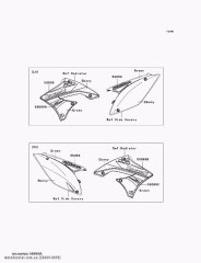 PATTERN,SHROUD,LWR,LH KX250YBF (560690899)