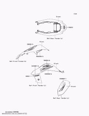 PATTERN,SIDE COVER,LH KSF450BB (560690753)