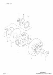 Plate,clutch (21471-04410-000)