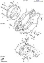 Прокладка Крышки Картера 3 :: GASKET, CRANKCASE COVER 3 (5TA-15462-00-00)