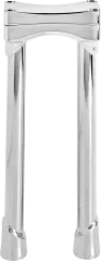 Проставки для підняття керма BILTWELL Murdock O/S 6413-105-12, Срібний