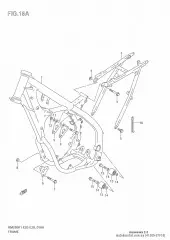Rail, seat rm125&250 (41200-37F10-000)