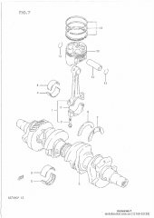 Rod assy,connecting (12160-32C03-000)
