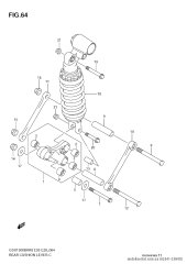 Rod, cushion gsx1300 (62641-23H00-000)