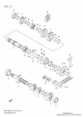 Shaft, counter rm-z4 (24120-35G10-000)