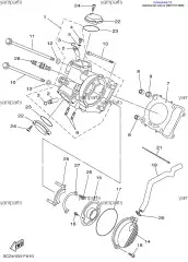 Шайба 341839090000 :: WASHER PLATE 341839090000 (90201-10128-00)