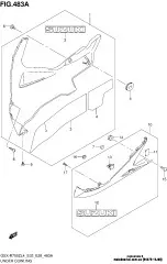 Shield,heat,r gsx-r6 (94479-14J00-000)