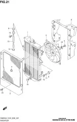 Shield,radiator heat (17760-26J00-000)