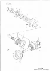 Shim set vs1400 (24945-38810-000)
