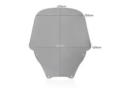 Скло вітрове WRS HO054F, Димчастий