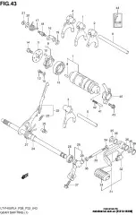 Spacer, gear shift (25516-44D00-000)