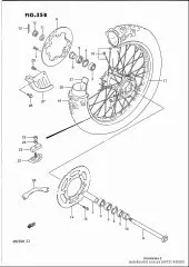 Spacer rm125/t-x (64731-43D00-000)