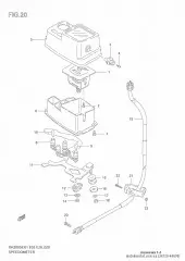 Speedometer dr125se (34120-44A90-000)