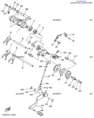 Болт-фиксатор положения (4KB-18127-00-00)