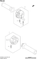 Switch, handle gsf65 (37200-38G30-000)