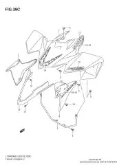 Tape,front fender lt (68156-45G70-ANS)