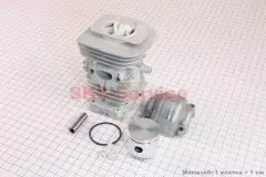 Циліндр в зборі мод.142 40мм (палець 10мм)+піддон (Китай)