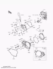 Трубка,сапун KX450FCF (921920944)